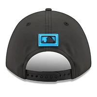 Men's New Era  Black Miami Marlins 2026 Clubhouse 9FORTY A-Frame Adjustable Hat