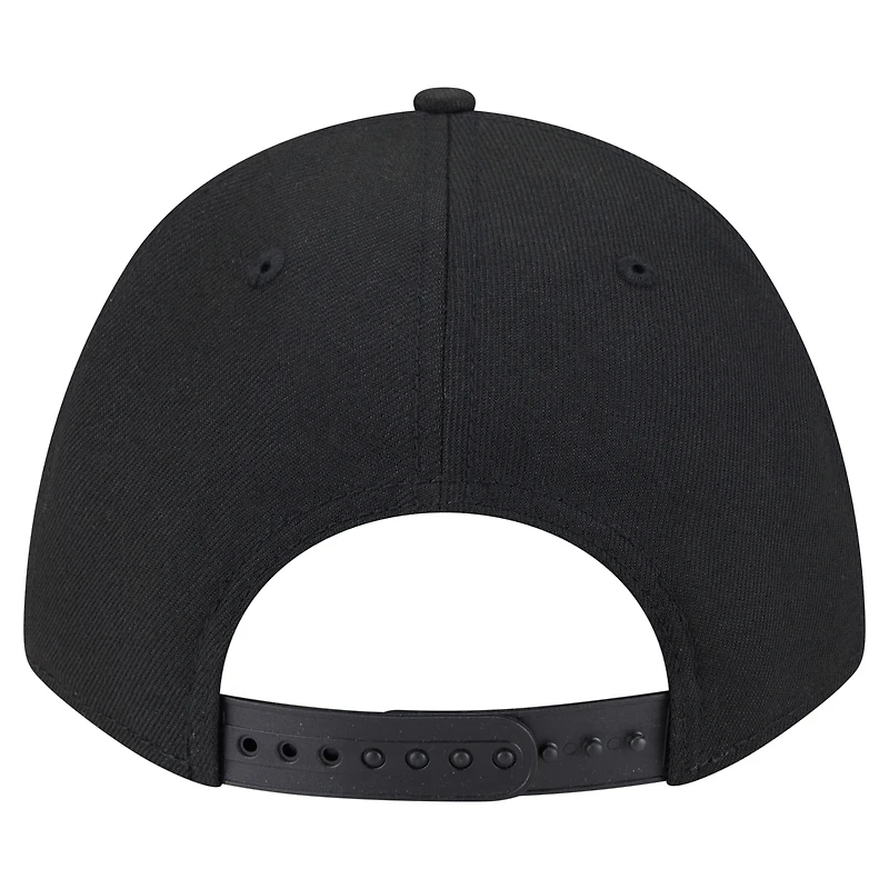 Casquette ajustable 9FORTY M-Crown Miami Marlins New Era noire pour homme