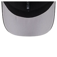 Men's New Era Black Miami Marlins Flag 9SEVENTY Stretch-Snap Hat