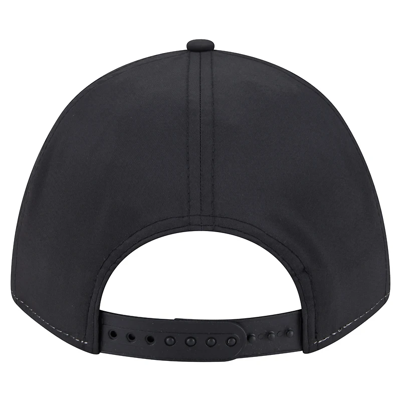 Casquette ajustable Miami Marlins Gradient 9FORTY M-Crown de New Era pour homme noire