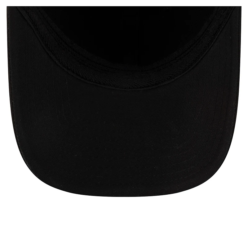 Casquette New Era noire Miami Marlins, réplique du modèle 39THIRTY M-Crown Flex pour homme
