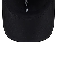 Casquette ajustable New Era noire Miami Marlins Player Replica 9FORTY pour homme