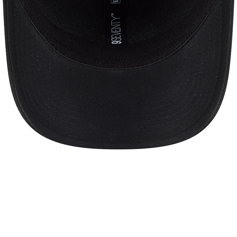 Casquette ajustable New Era Miami Marlins Player Replica 9SEVENTY noire pour homme