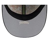 Casquette ajustée New Era 59FIFTY pour homme, bleue et noire, Miami Marlins, entraînement de printemps 2026, profil bas.
