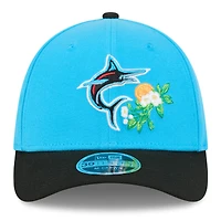 Men's New Era  Blue/Black Miami Marlins 2026 Spring Training M-Crown 39THIRTY Flex Hat