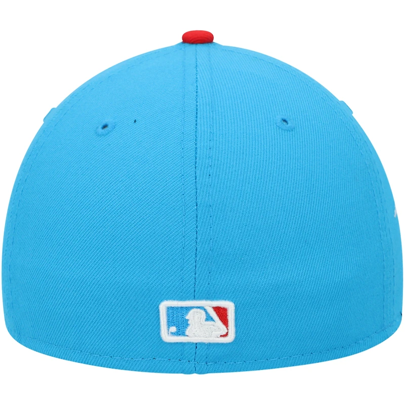 Casquette ajustée 59FIFTY Miami Marlins City Connect New Era pour homme, bleu/rouge