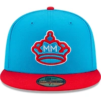 Men's New Era Blue/Red Miami Marlins City Connect - 59FIFTY Fitted Hat