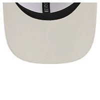 Casquette extensible à boutons-pression Flawless 9SEVENTY de Miami Marlins de New Era pour homme, beige clair