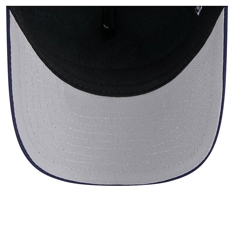 Men's New Era Light Blue/Navy Miami Marlins 2-Tone Color Pack 9FORTY M-Crown A-Frame Adjustable Hat