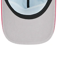 Casquette snapback golfeur New Era bleu clair/rouge Miami Marlins 2025 pour homme