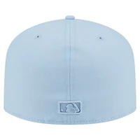 Men's New Era  Light Blue Miami Marlins Color Pack A-Frame 59FIFTY Fitted Hat