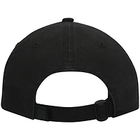 Men's New Era Miami Marlins Black on Black Core Classic 9TWENTY Adjustable Hat