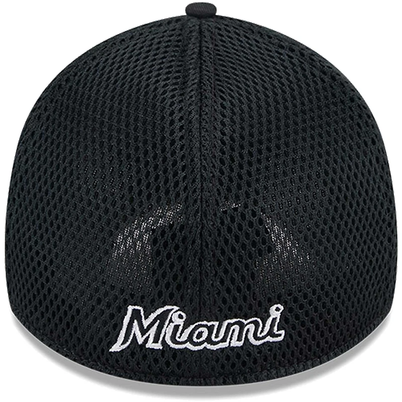 Men's New Era Miami Marlins Neo 39THIRTY Flex Hat