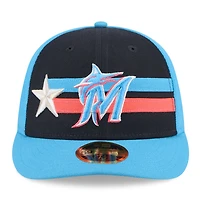 Men's New Era  Navy Miami Marlins 2024 MLB All-Star Game Low Profile 59FIFTY Fitted Hat