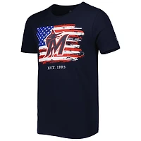 Men's New Era Navy Miami Marlins 4th of July Jersey T-Shirt