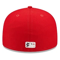 Men's New Era Red Miami Marlins 2022 4th of July On-Field 59FIFTY Fitted Hat
