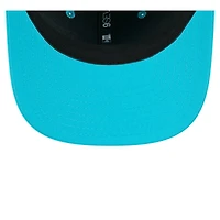 Casquette ajustable 9SEVENTY City Connect 2025 des Marlins de Miami New Era pour homme, bleu sarcelle