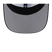 Men's New Era  White/Black Miami Marlins 2025 Batting Practice 9SEVENTY Stretch-Snap Trucker Hat