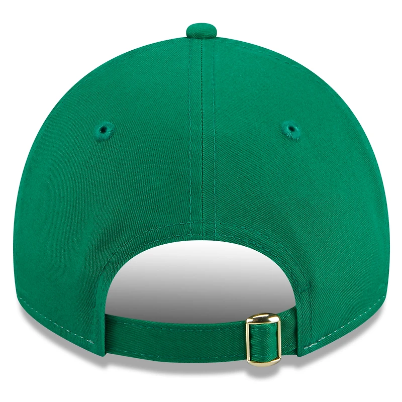 Men's New Era White/Green Miami Marlins 2024 St. Patrick's Day 9TWENTY Adjustable Hat
