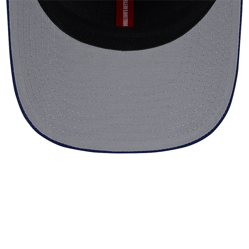 Men's New Era White/Royal Miami Marlins 2024 Big League Chew Original 9SEVENTY Adjustable Hat