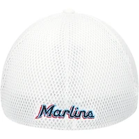Men's New Era White Miami Marlins REPREVE Neo 39THIRTY Flex Hat
