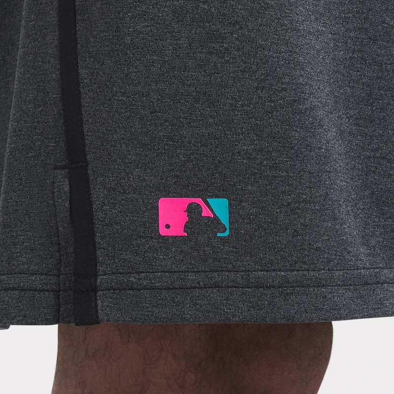 Short Nike noir en tricot Performance City Connect Authentic Collection 2025 des Miami Marlins pour homme