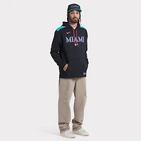 Casquette Nike noire Miami Marlins 2025 City Connect Performance pour homme