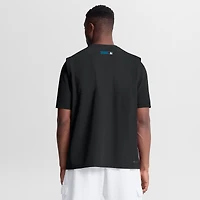 Men's Nike Black Miami Marlins Authentic Collection Dri-FIT Quarter-Zip Windshirt