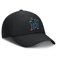 Casquette ajustable Nike Miami Marlins Dri-FIT Club noire pour homme
