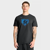 T-shirt Nike Icon Miami Marlins noir pour homme