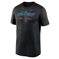 Men's Nike Black Miami Marlins Local Legend - T-Shirt