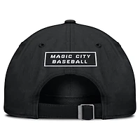 Casquette ajustable Nike Miami Marlins Primetime Club noire pour homme