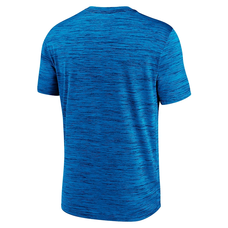 T-shirt Nike bleu Miami Marlins Authentic Collection Velocity Performance pour homme