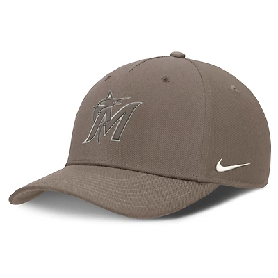Casquette ajustable Nike Miami Marlins Rise Performance pour homme