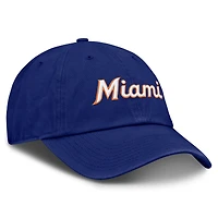 Men's Nike Deep Royal Miami Marlins Club Adjustable Hat
