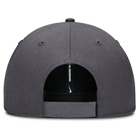 Men's Nike  Gray Miami Marlins Club Performance Adjustable Hat