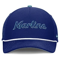 Men's Nike  Royal Miami Marlins Father's Day Rise Adjustable Hat