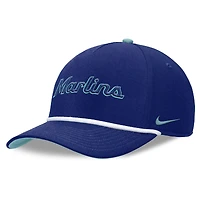 Men's Nike  Royal Miami Marlins Father's Day Rise Adjustable Hat