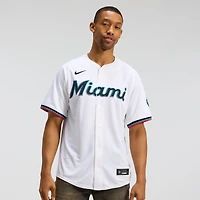 Men's Nike White Miami Marlins Home Limited Jersey