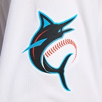 Maillot Nike Miami Marlins Domicile Limité Blanc pour Homme