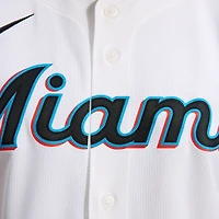 Maillot Nike Miami Marlins Domicile Limité Blanc pour Homme