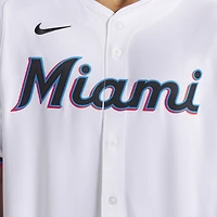 Men's Nike White Miami Marlins Home Limited Jersey