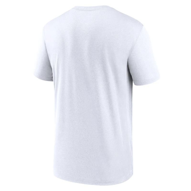 Men's Nike White Miami Marlins Icon Legend Dri-FIT T-Shirt