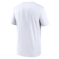Men's Nike White Miami Marlins Icon Legend Dri-FIT T-Shirt
