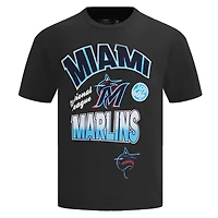 T-shirt à épaules tombantes Turn It Up Pro Standard pour homme, noir