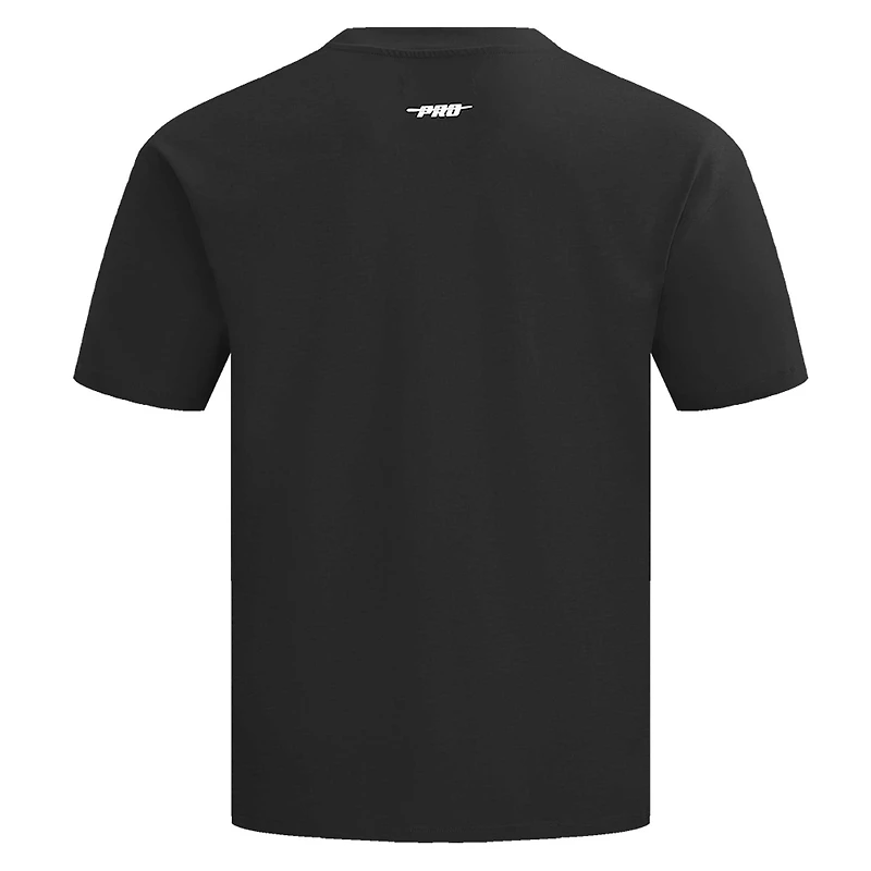 T-shirt à épaules tombantes Turn It Up Pro Standard pour homme, noir, des Miami Marlins