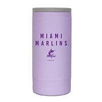 Miami Marlins 12oz. Lavender Soft Touch Slim Coolie