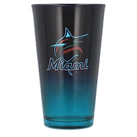 Miami Marlins 16oz. Ombre Pint Glass
