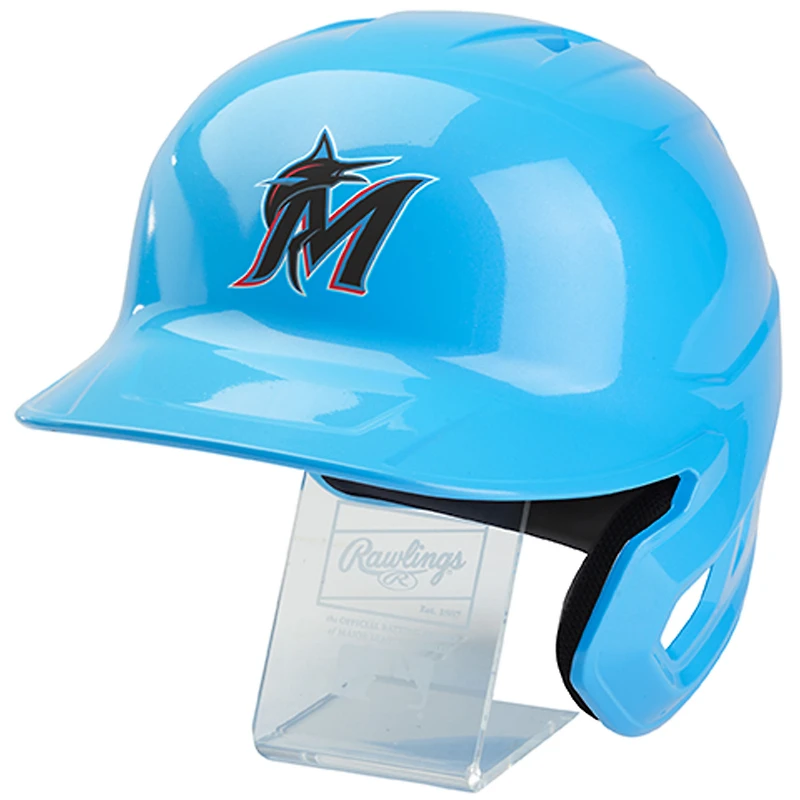 Casque de frappeur alternatif chromé exclusif des Miami Marlins Fanatics de Rawlings