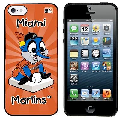 Étui pour iPhone 5 avec mascotte de bébé des Marlins de Miami